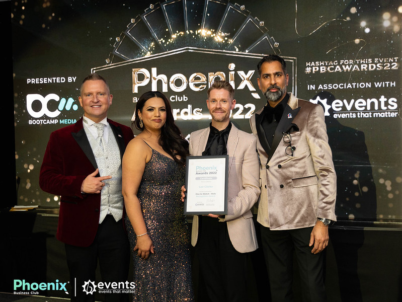 Phonex Business Club winner 2022- lee clarke